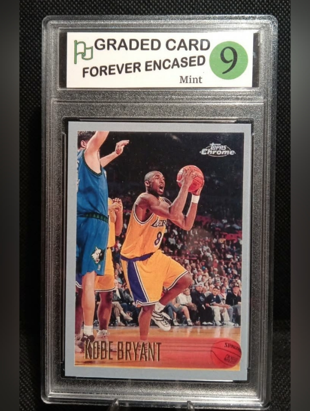 1996-97 Topps Chrome Kobe Bryant #138 Los Angeles Lakers RC Rookie *RP* MINT